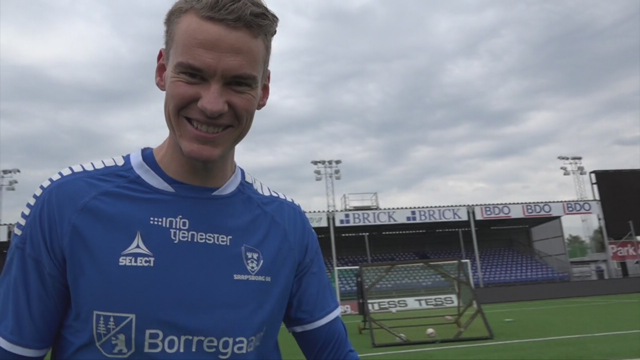 Lader opp til VIF-kampen med egentreing
